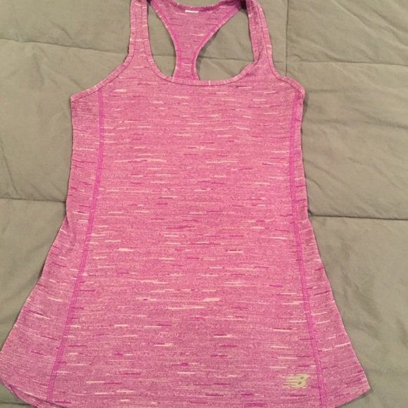 Purple New Balance Gym Tank - Picture 1 of 2